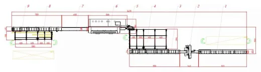 Система автоматической подачи-приёма заготовок