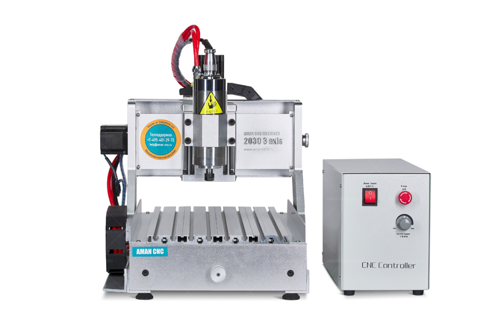 Фрезерный станок с ЧПУ AMAN 2030 3axis 1500W (LPT/USB)