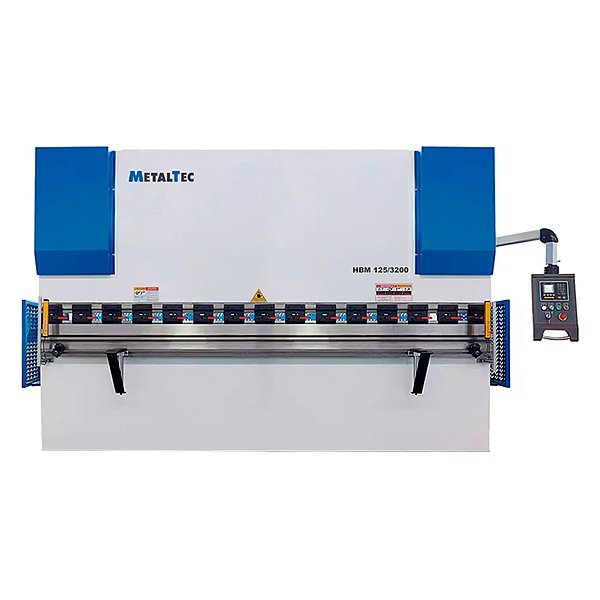 MetalTec HBM 160/3200M (E22, ручная компенсация прогиба, инвертор заднего упора) листогибочный гидравлический пресс