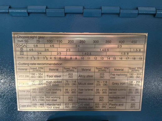 MetalTec HBS 255FH (380W) Ленточнопильный станок по металлу (Ø до 254 мм, полотно 27 мм, 0 - 45 поворот тисков)