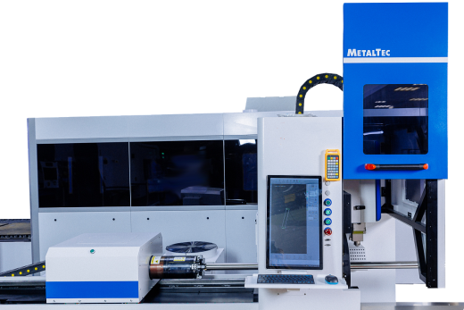 MetalTec T-30 (MAXPHOTONICS G5 3000W Tubes T-Lite + Tube PRO Raytools BM 110) оптоволоконный лазерный станок для металлических труб