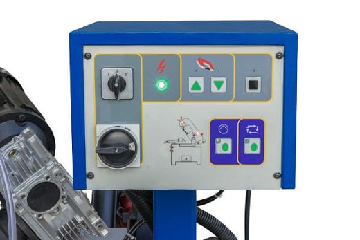 MetalTec BS 270SA (380W) Ленточнопильный полуавтоматический станок по металлу  (Лазер, LED лампа, гидравлический прижим, пакетная резка)