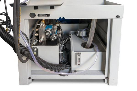MetalTec BS 270SA (380W) Ленточнопильный полуавтоматический станок по металлу  (Лазер, LED лампа, гидравлический прижим, пакетная резка)