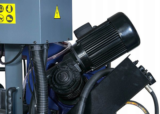 MetalTec BS 250SA (380W) Ленточнопильный полуавтоматический станок по металлу  (Лазер, LED лампа, гидравлический прижим, пакетная резка)