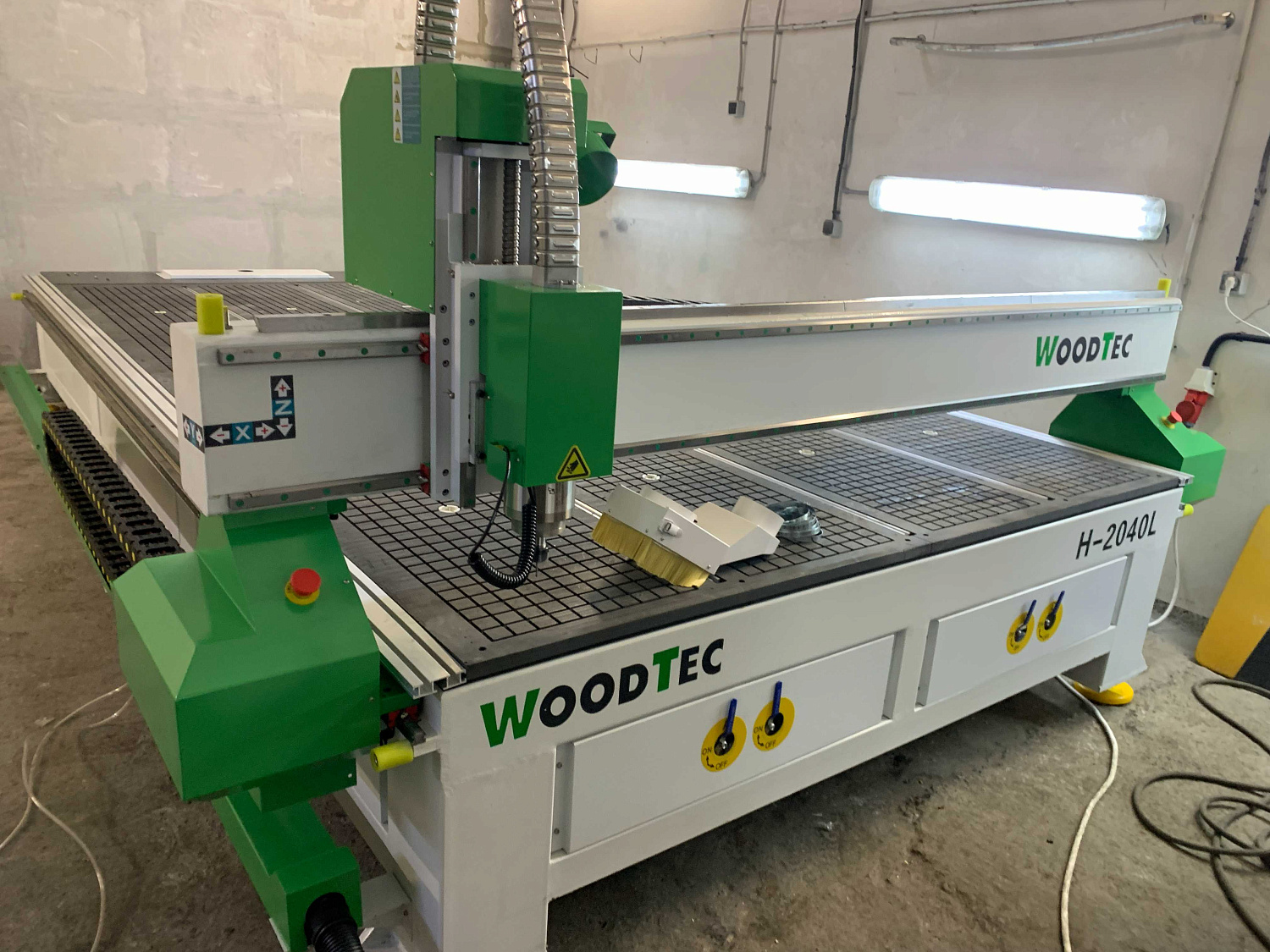 Пусконаладочные работы WOODTEC 2030L установка ПО настройка диагонали проверка