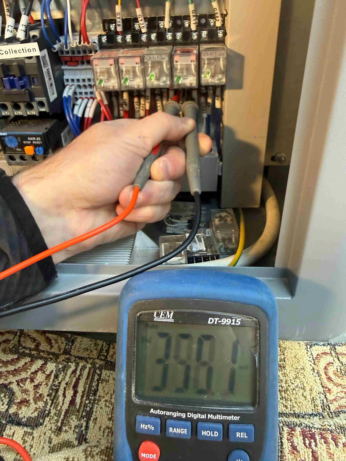Weihong NK105 G3 no clamping signal detected Автосмена