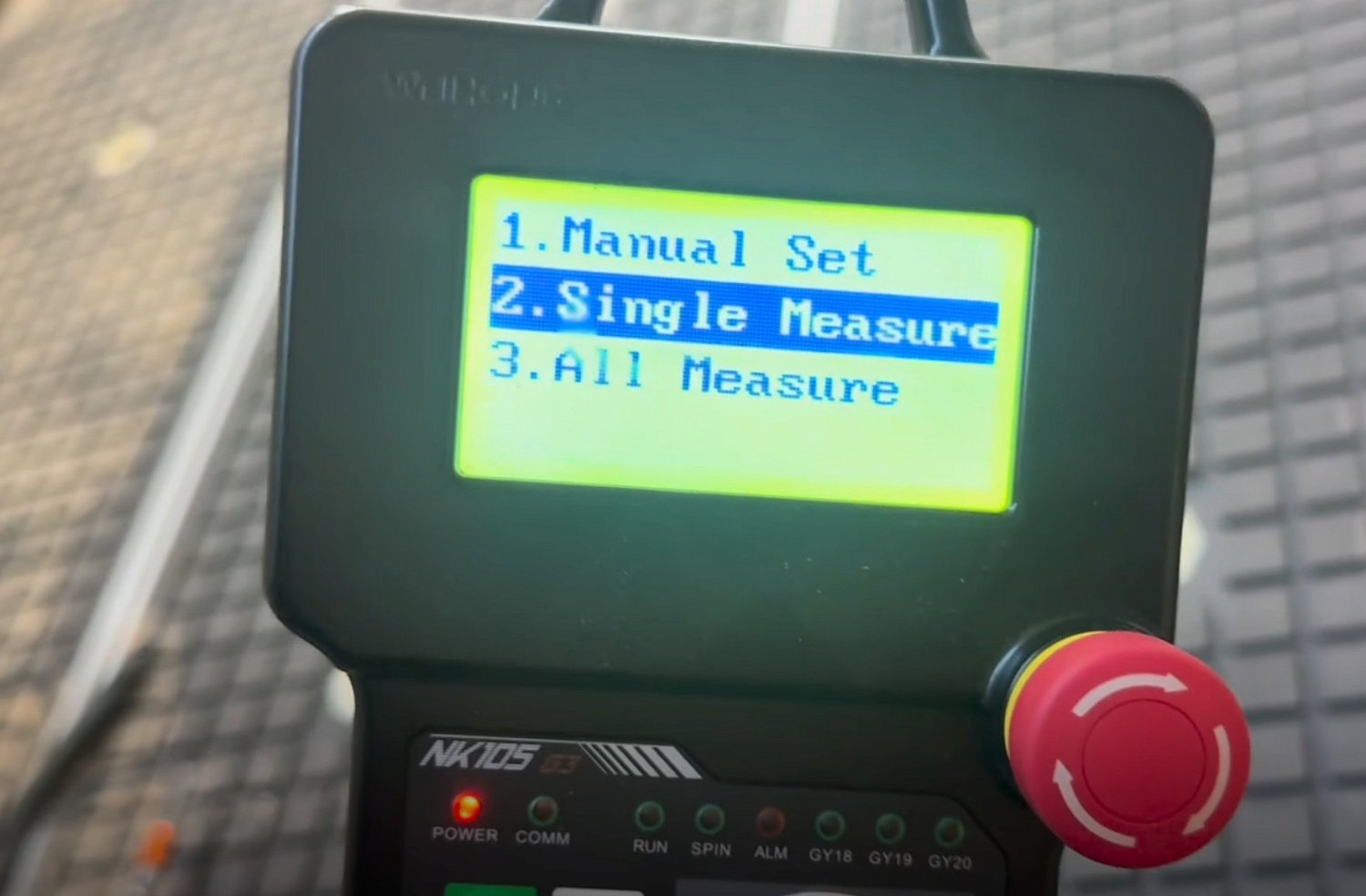 Измерение дельта Z вылета инструметов в магазине Weihong NK105 G3