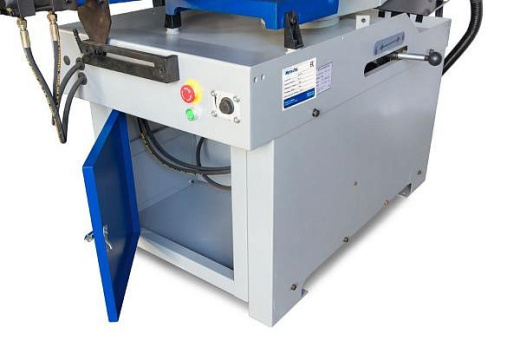MetalTec BS 270SA (380W) Ленточнопильный полуавтоматический станок по металлу  (Лазер, LED лампа, гидравлический прижим, пакетная резка)