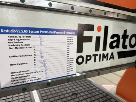 Фрезерно-гравировальный станок с ЧПУ Filato Optima 2030 MTV