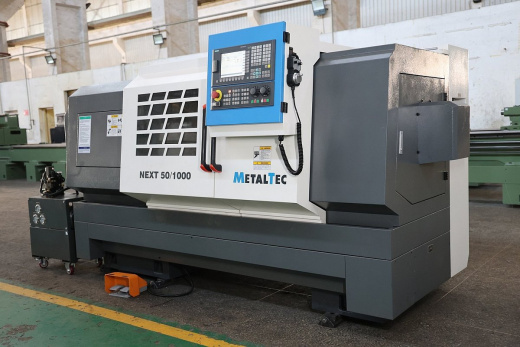 MetalTec NEXT 50x1000 KND Токарный станок ЧПУ с горизонтальной станиной